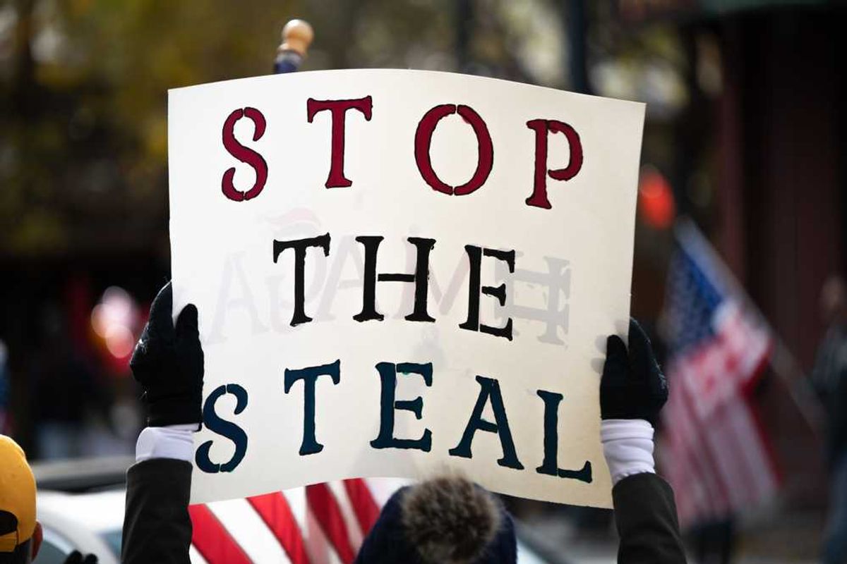 ‘It’s madness!’ Chaos at new ‘Stop the Steal’ rally as woman punched on video