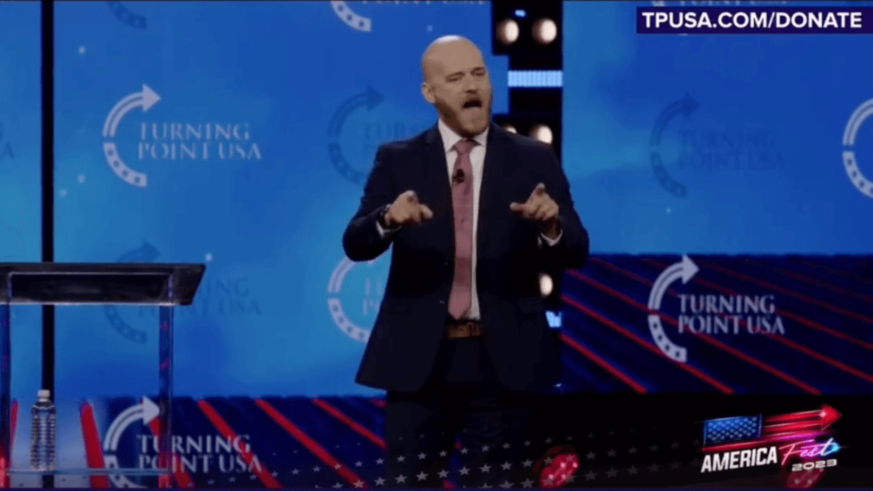 'The devil is real': Ex-candidate rallies young GOPers after beheading Satanic statue