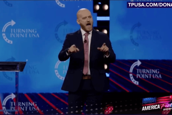 'The devil is real': Ex-candidate rallies young GOPers after beheading Satanic statue