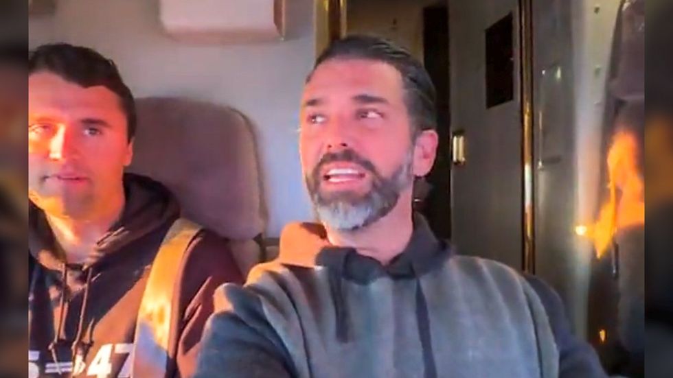 Donald Trump Jr. gripes about 'Danish fake news' as he flees Greenland after less than day