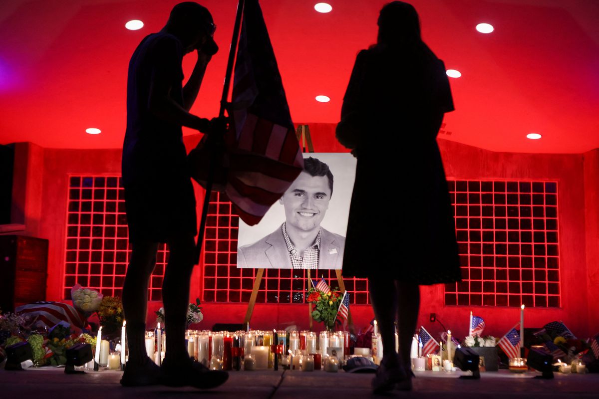Charlie Kirk vigil