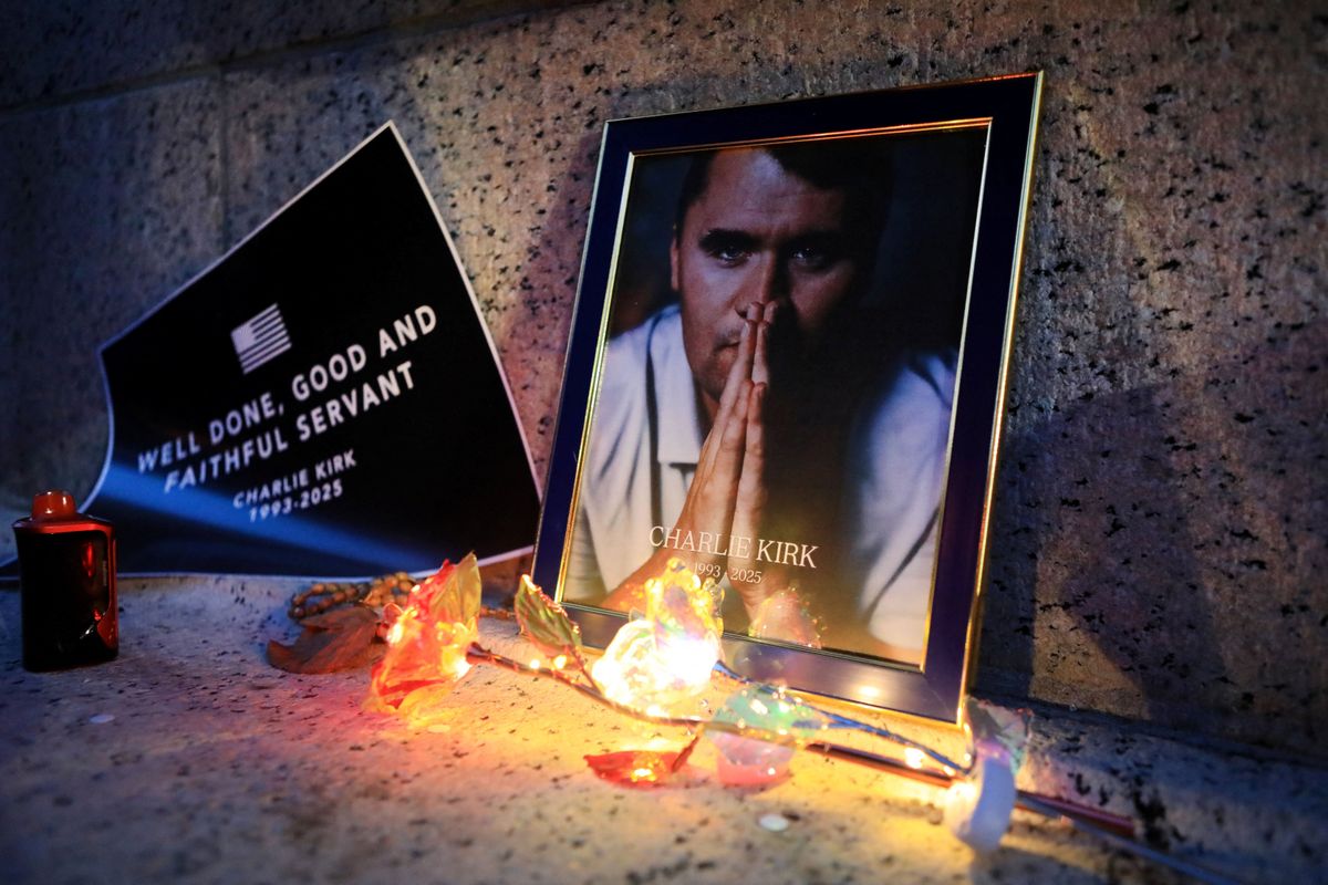 Charlie Kirk vigil