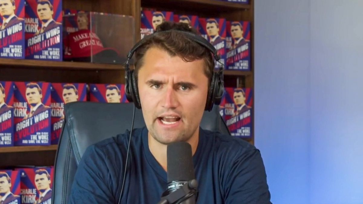 'She's nasty': Charlie Kirk throws fit over 'Obama-style madness behind Kamala Harris'