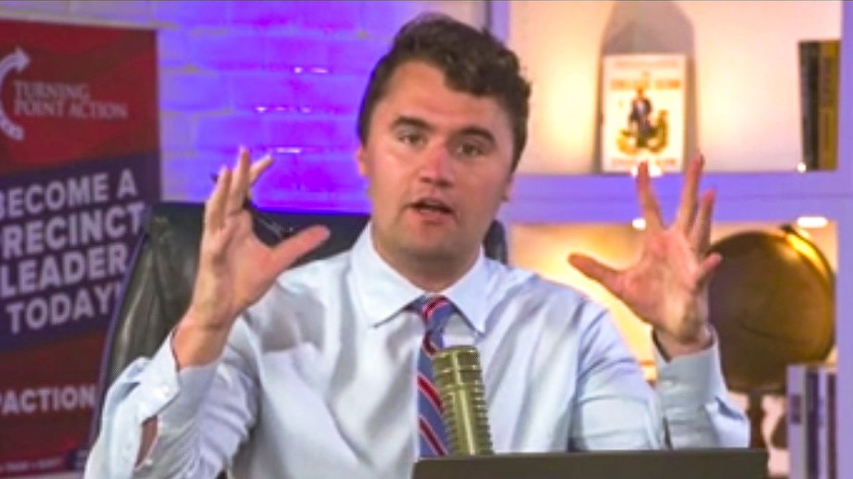 Charlie Kirk claims 'witches' made him 'sick' as he attacks Trump grand jury foreperson