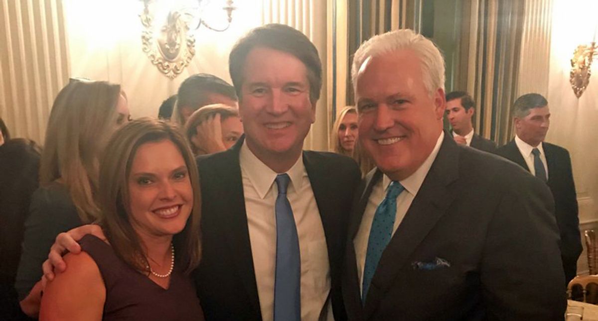 Kavanaugh's attendance at right-wing holiday party raises new ethics concerns about Supreme Court