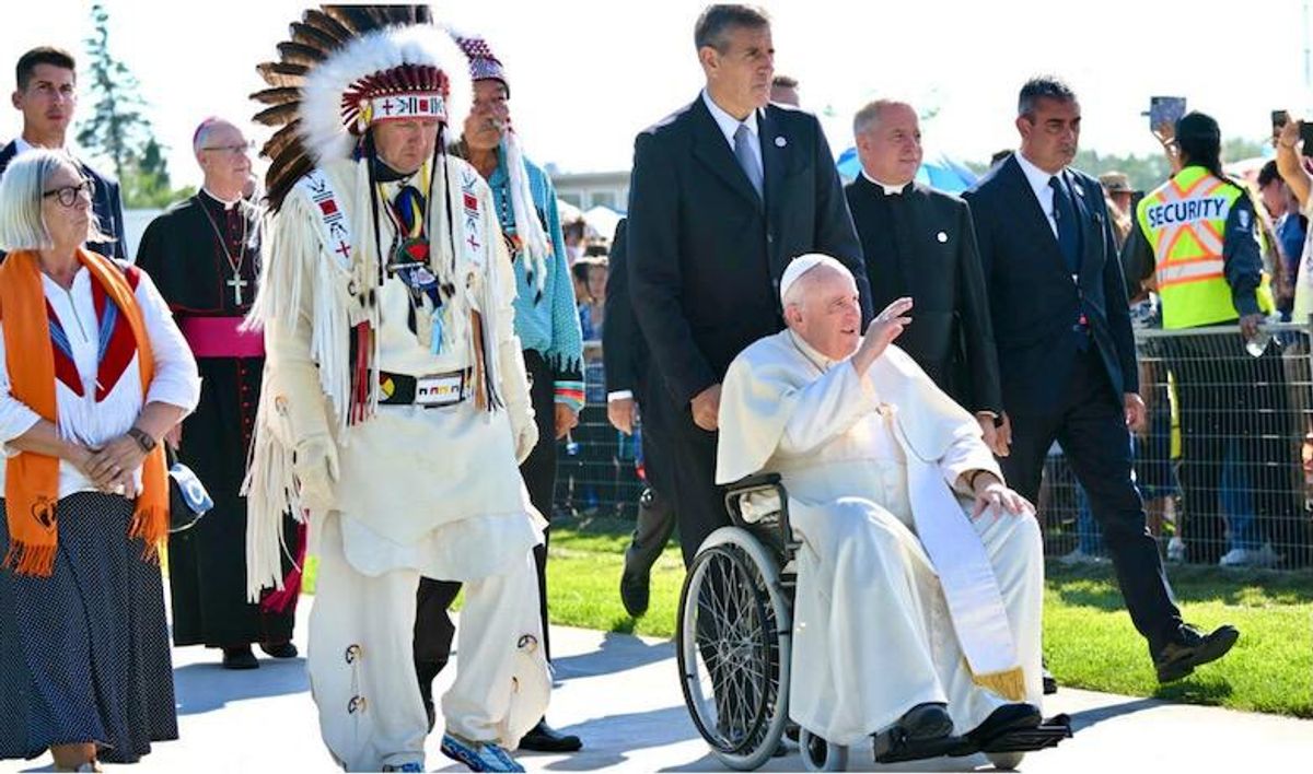 Pope Francis to address Canada's political leaders in Quebec