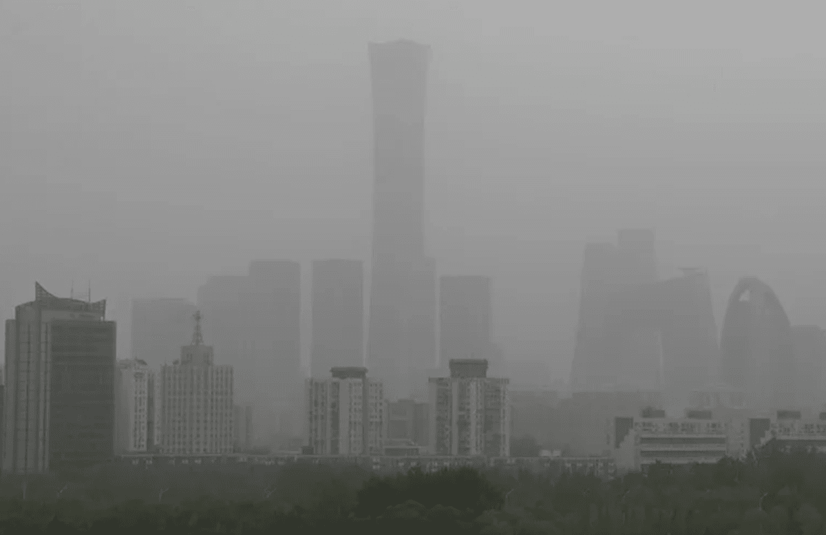 China air pollution worsens in 2023, first time in decade Raw Story