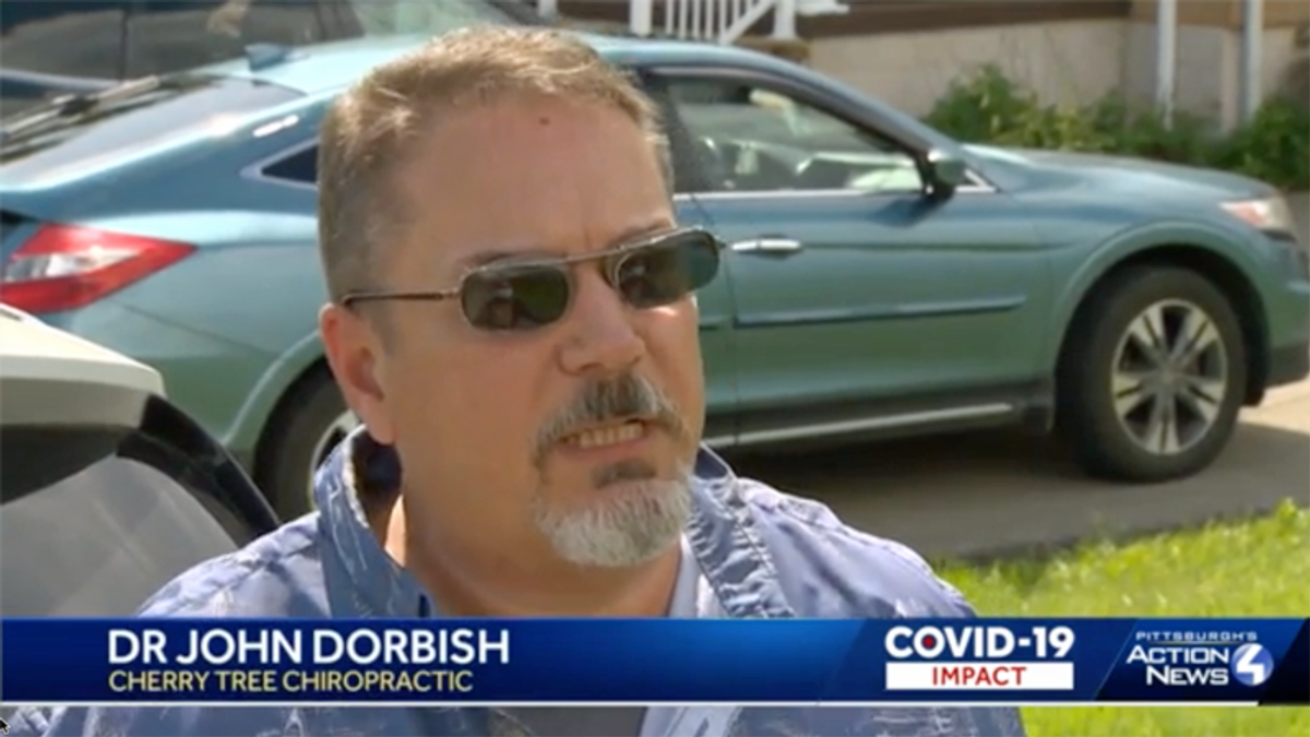 Chiropractor says mask mandates are 'from the pit of hell' -- and will sign anyone's school mask exemption