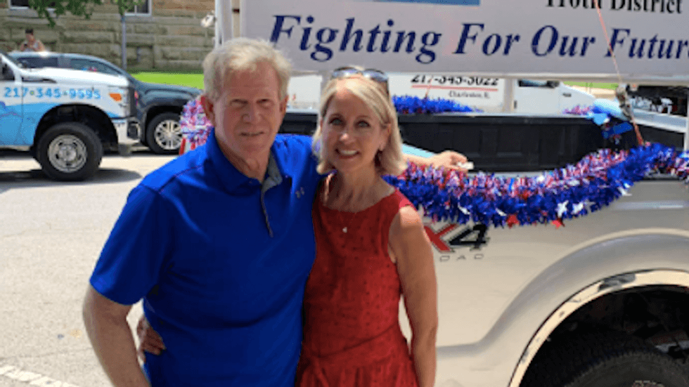 GOP lawmaker's husband linked to Three Percenter pickup parked outside Capitol during insurrection