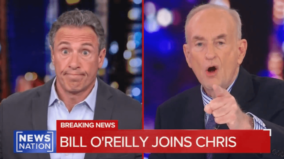'Keep quiet!' Bill O'Reilly comes unglued after Chris Cuomo fact-checks him to his face