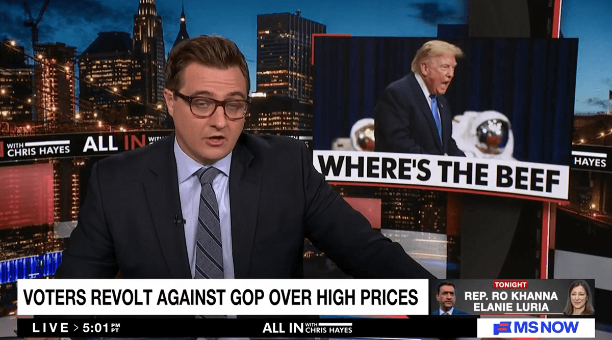 Trump slapped with devastating supercut of key broken campaign promise by Chris Hayes