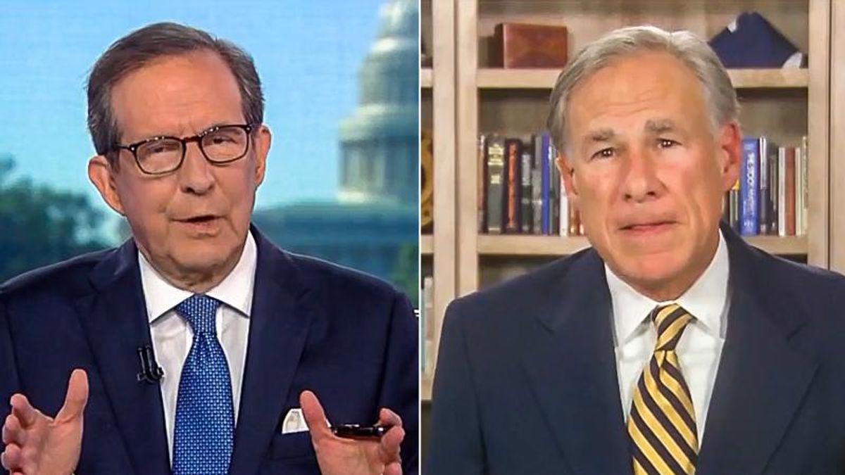 Chris Wallace grills Greg Abbott for allowing 15,000 rapes before signing 6-week abortion ban