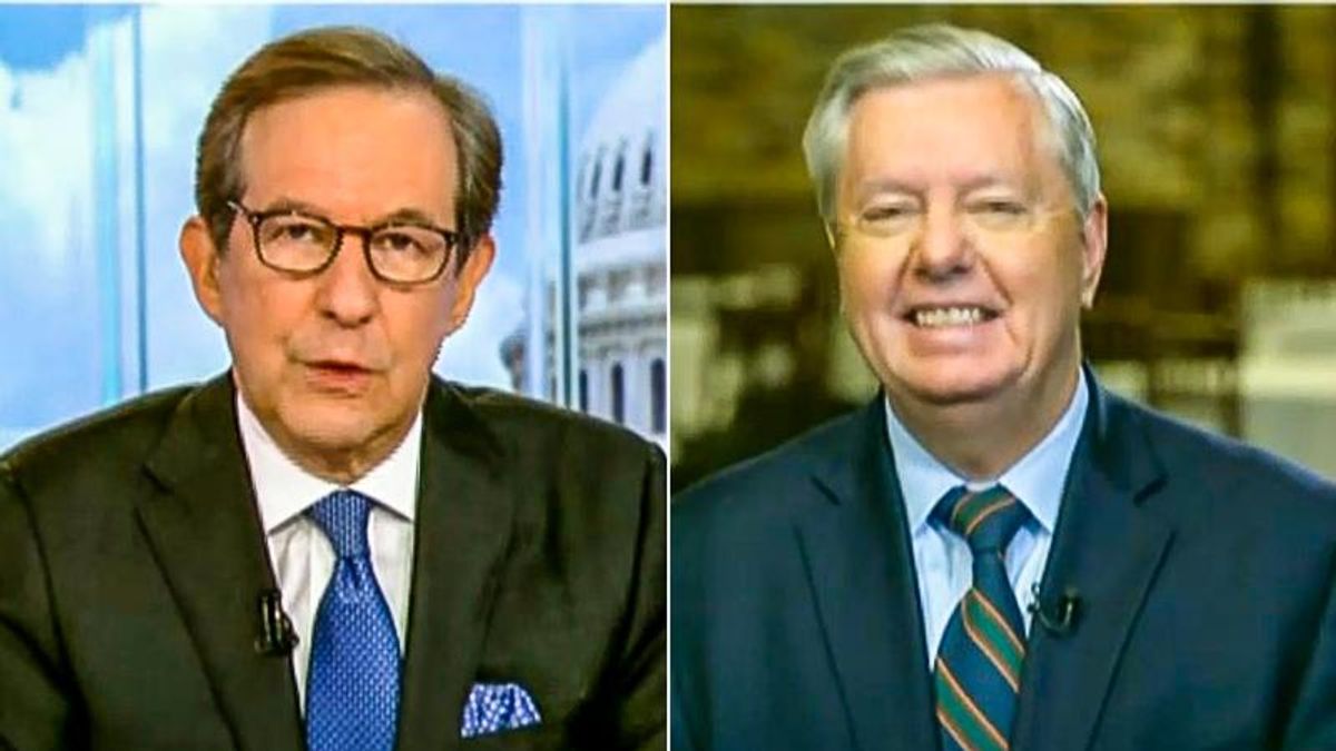 Lindsey Graham ignores Trump to slam Joe Biden as a 'fraud' and a 'very destabilizing president'