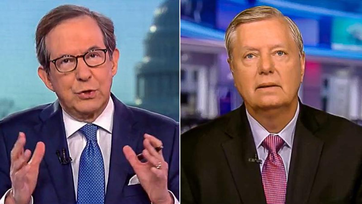 'That was a lie': Chris Wallace nails Lindsey Graham for passing tax cuts even though 'it wasn't paid for'