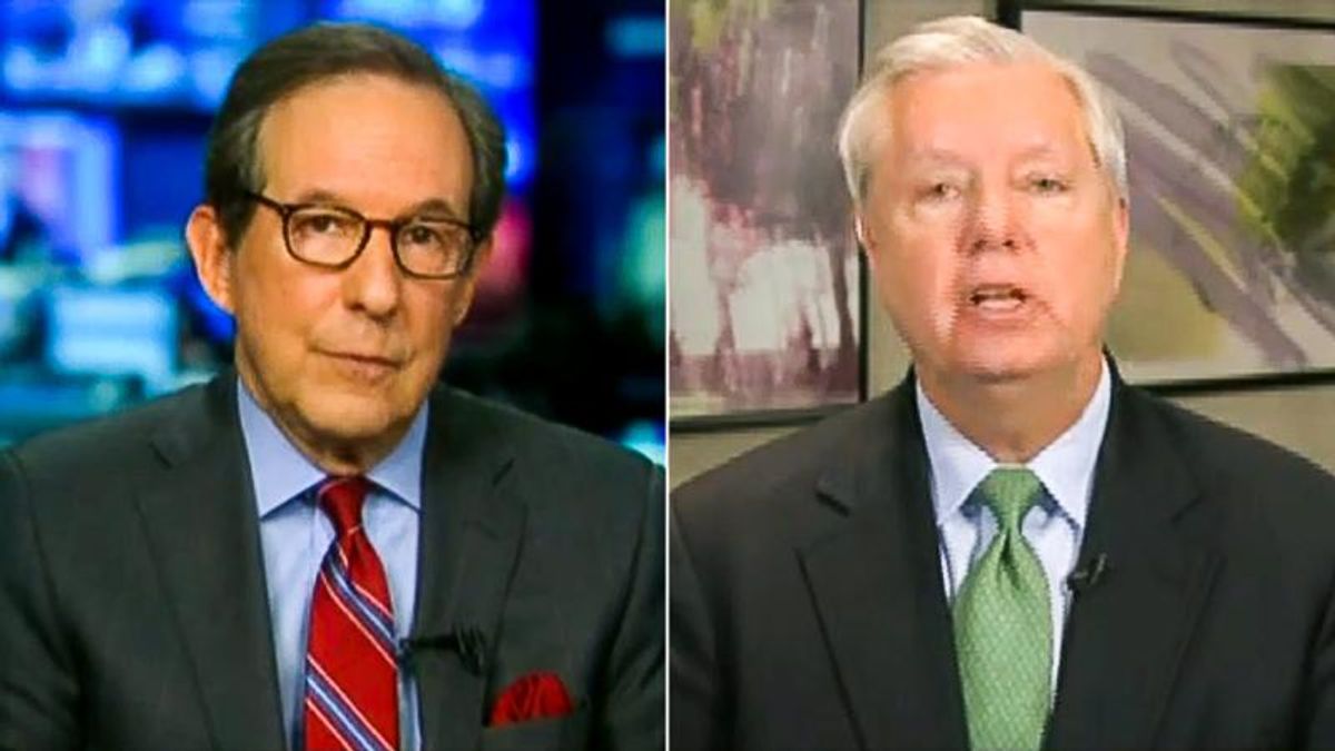 Lindsey Graham bought an AR-15 because he fears 'gangs' coming to South Carolina after a natural disaster