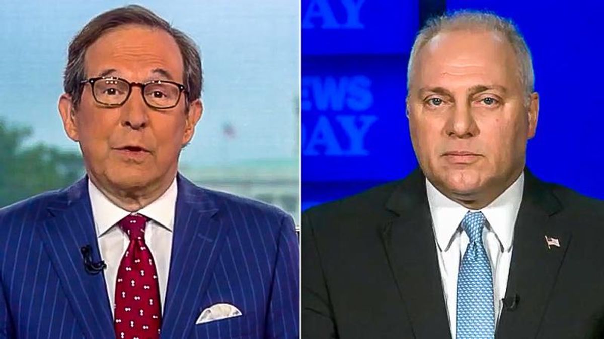 'So you think the election was stolen?' Chris Wallace corners Steve Scalise for repeating Trump's lies