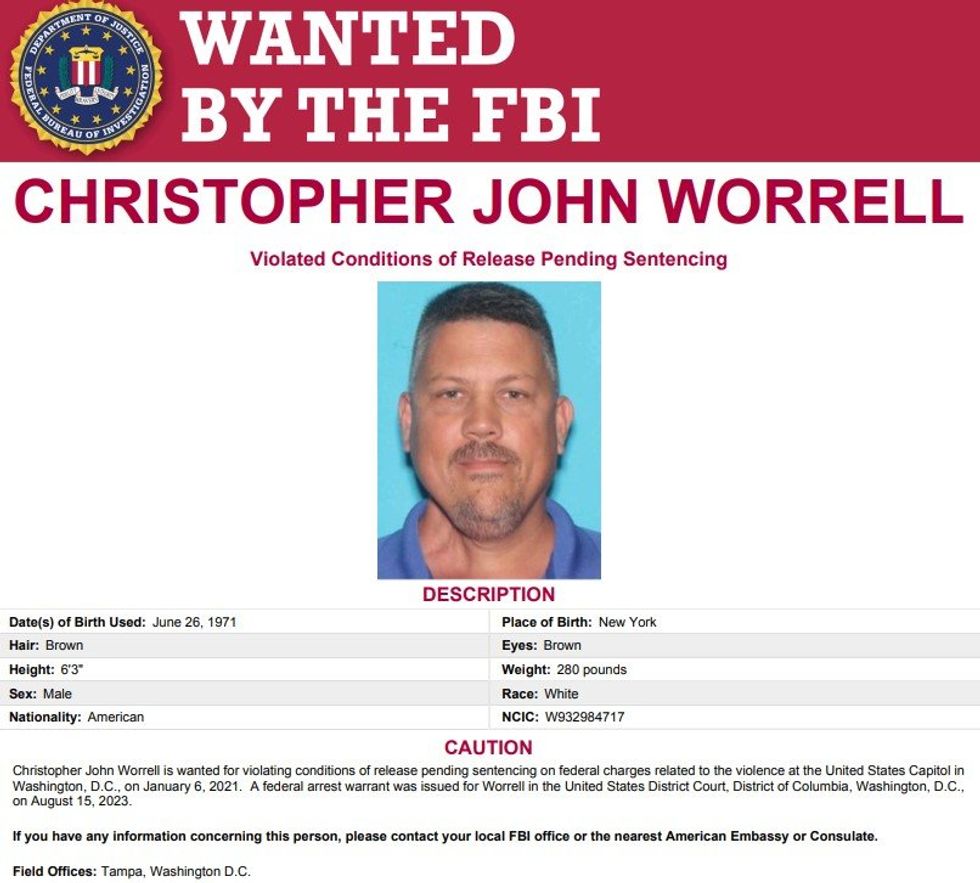 Here is the growing list of fugitive Jan. 6 rioters running from the FBI: report