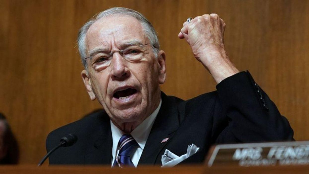 'Clown' Chuck Grassley goes down in flames after he credits Trump for blow-out new jobs report