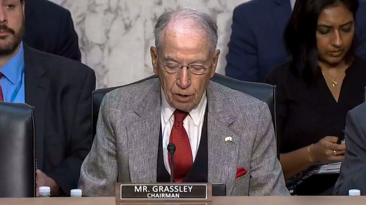 'I was offended': Chuck Grassley decries 'personal insults' fired off by Trump