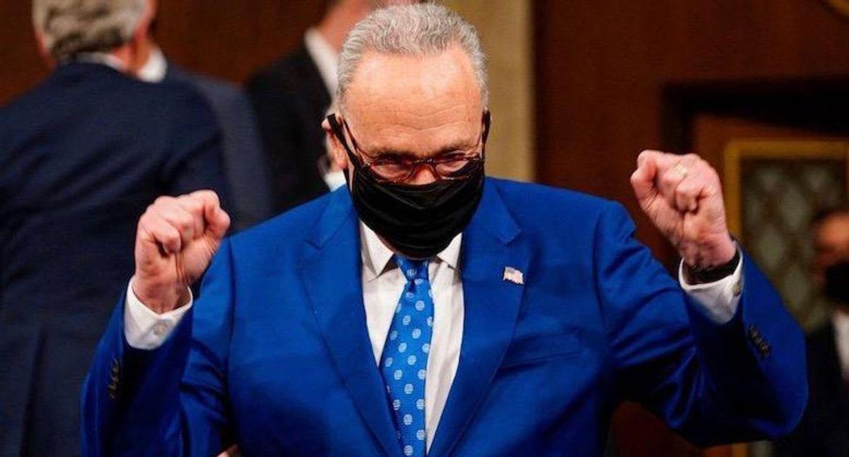 Without a single GOP vote, Senate approves $3.5 trillion budget blueprint