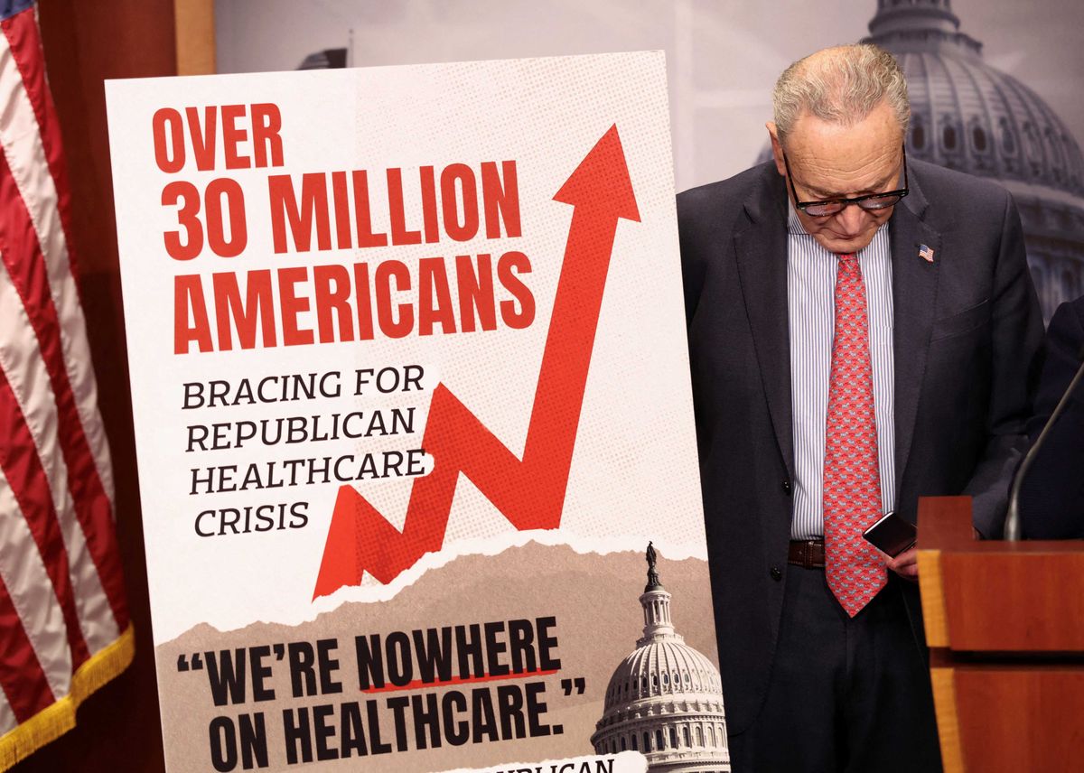 Chuck Schumer Obamacare press conference