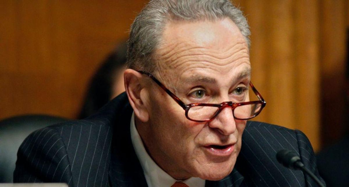 'Shame on them': Chuck Schumer hammers GOP for clamping down on voting rights after 2020 election
