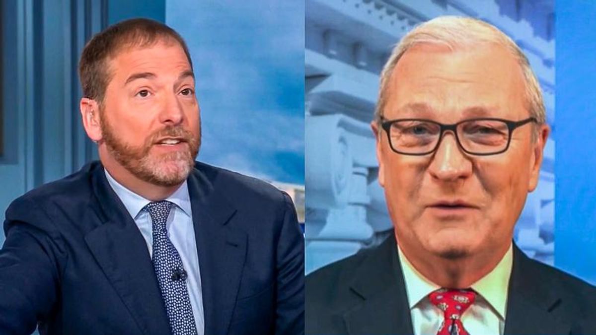 Chuck Todd offers zero pushback as GOPer claims Dems have 'gotten comfortable with anti-Semitism'