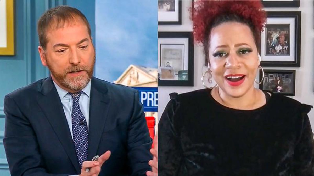 'Think just a little bit': Reporter busts Chuck Todd for assuming most parents are white