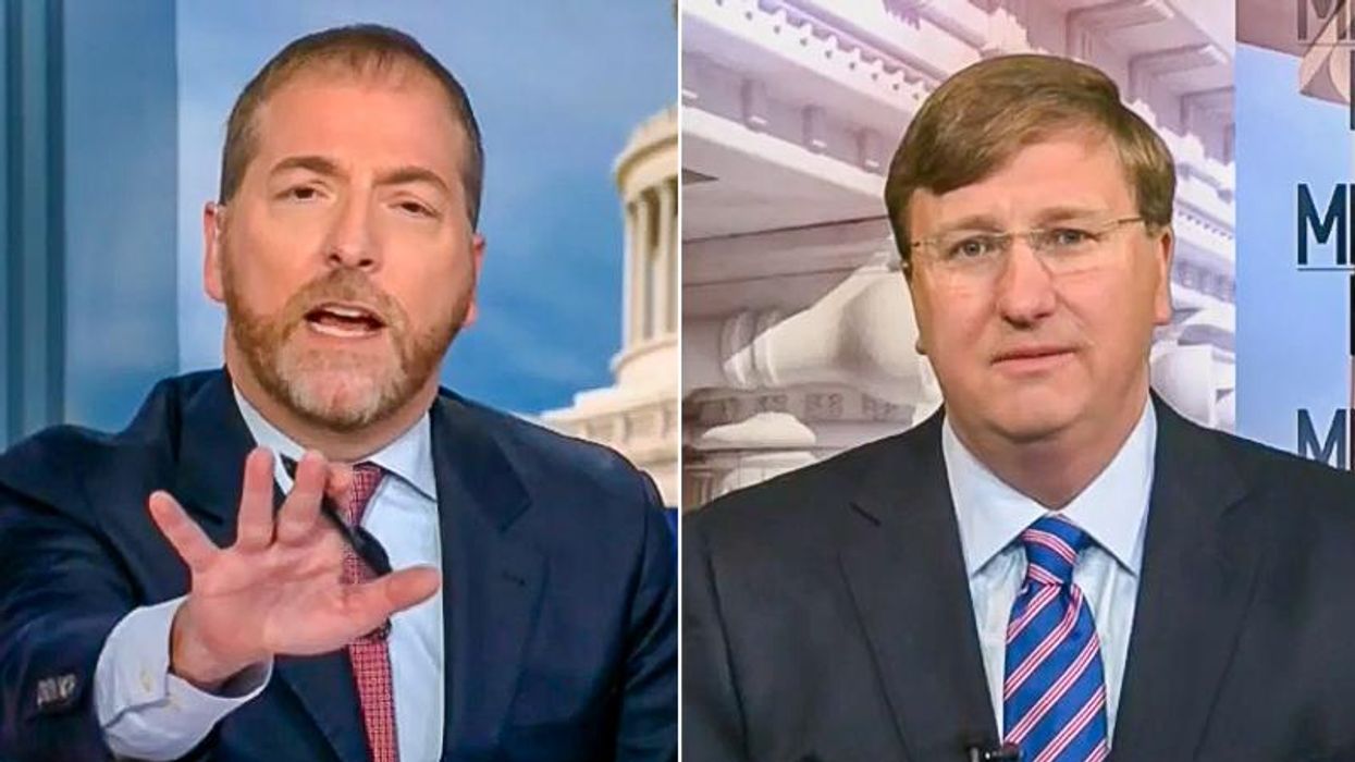 'Hang on a minute': Chuck Todd confronts GOP governor who wants 'liberty' for vaccines but not for abortion