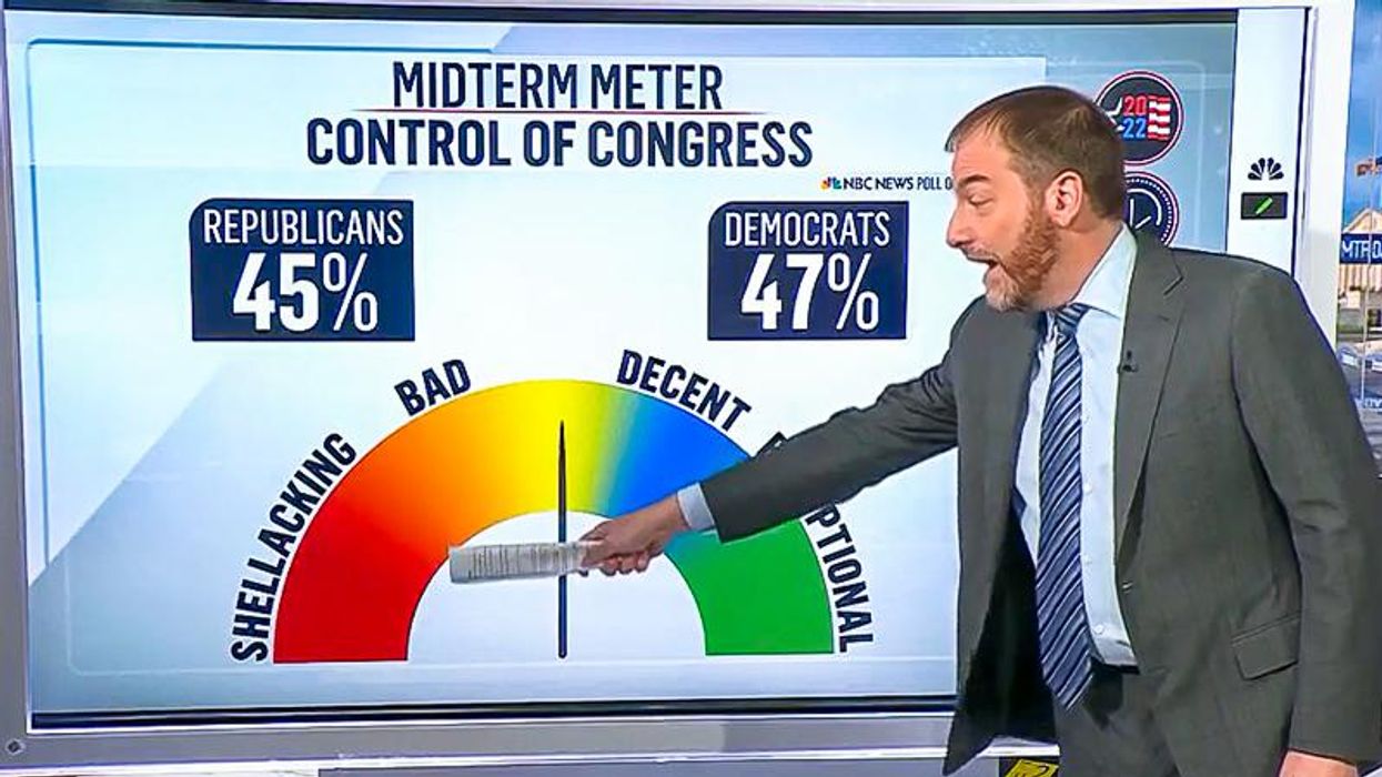 Chuck Todd gets excited about GOP 'shellacking' Dems in the midterms: 'It's going to be a lot of fun'