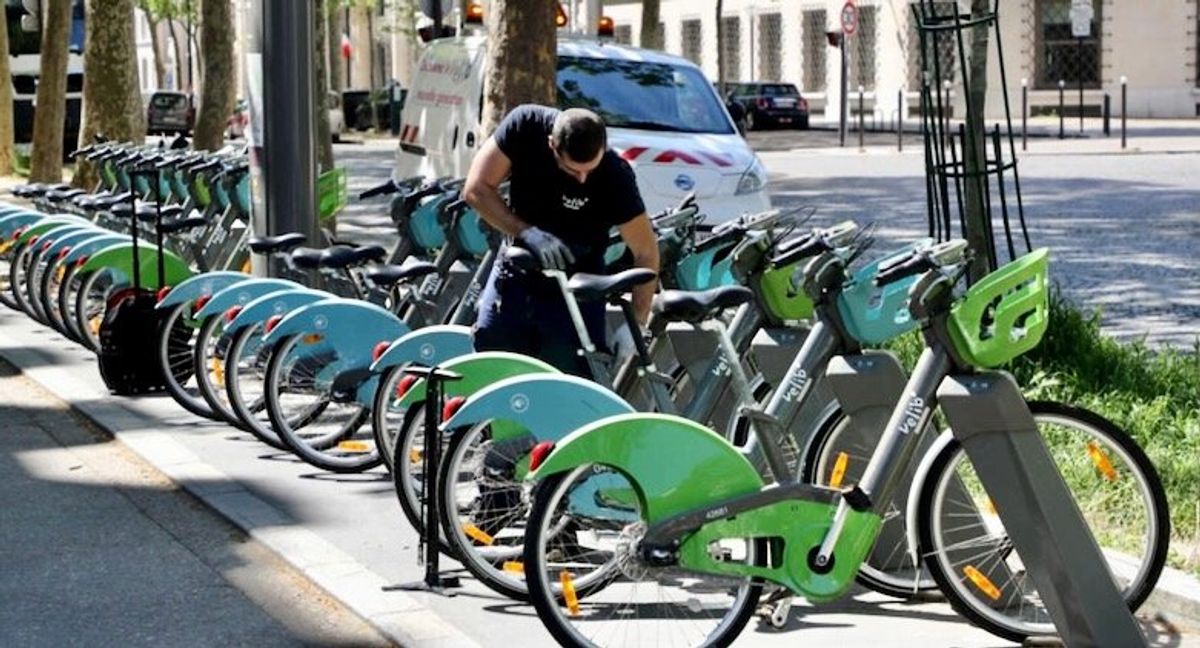 Outrage as Parisians find ‘unacceptable’ anti-abortion stickers on city bikes