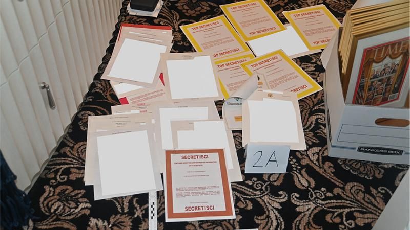classified documents discovered at Mar-a-Lago