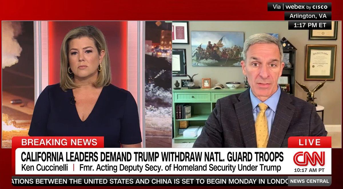 'Don't lecture me!' Former Trump Homeland Security head snaps at CNN anchor