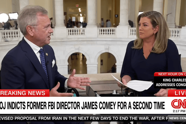 'Indict over it?' Republican grilled as Trump DOJ charges James Comey over 'seashells'