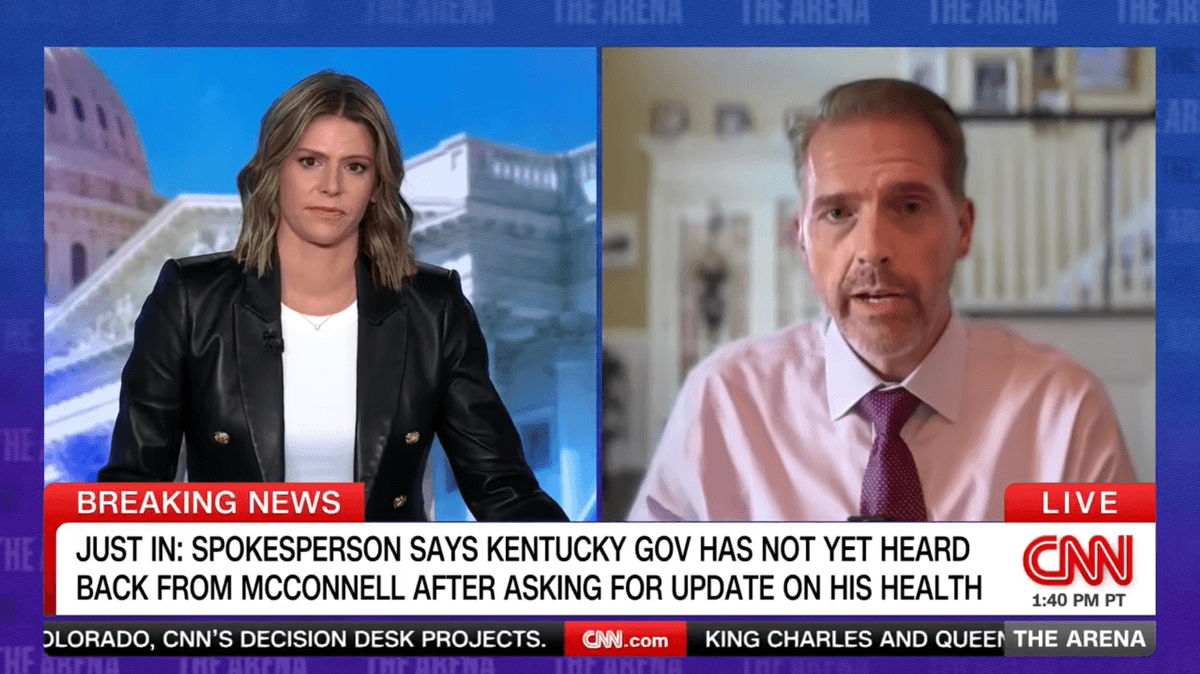 'Get him on the phone': Scott Jennings feels the heat on CNN over McConnell health claims