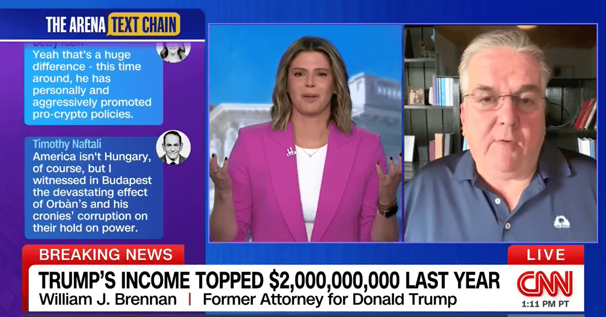 CNN panel cracks up at ex-Trump lawyer's 'appalling' defense of self-enrichment scheme