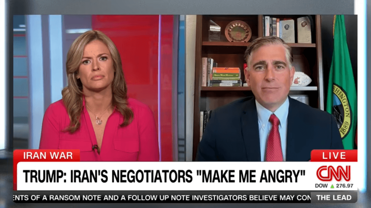 Frustrated MAGA lawmaker squirms when fact-checked to his face on CNN