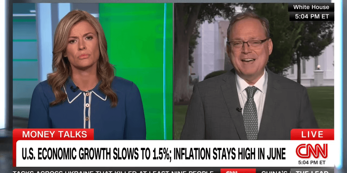 Trump adviser confronted with brutal poll after touting 'amazing' economy