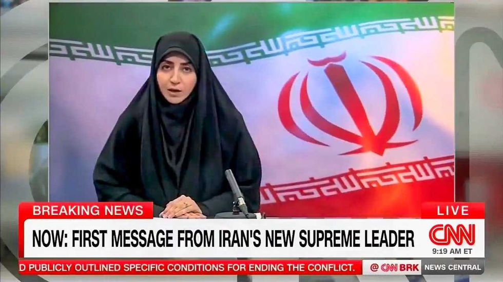 'Psychotic': White House melts down after CNN airs Iran leader's first message