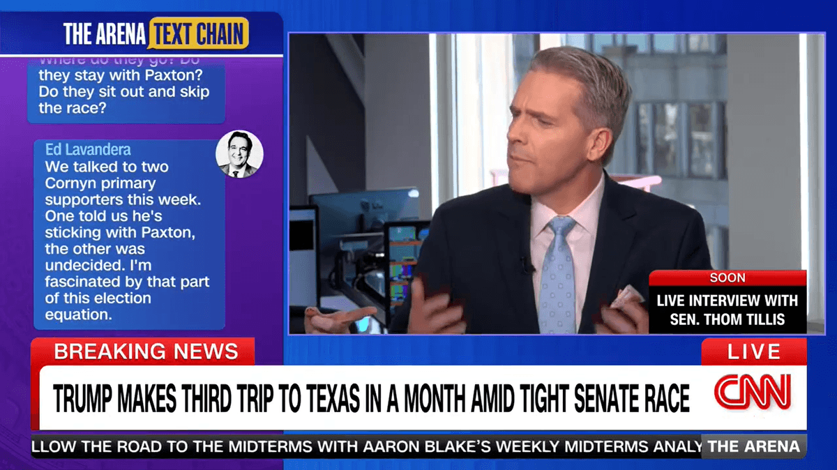 Scott Jennings squirms as CNN panel laughs at his Paxton take: 'Everyone stop laughing!'