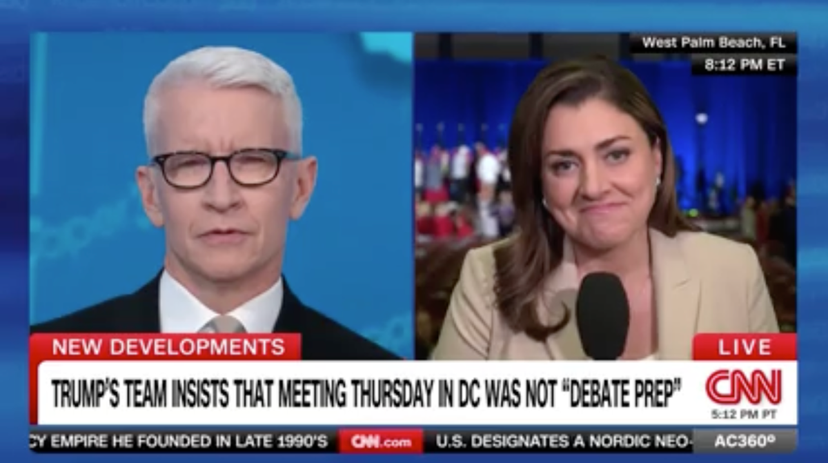 'Macho man?' Anderson Cooper bemused by Trump's choice of birthday party music