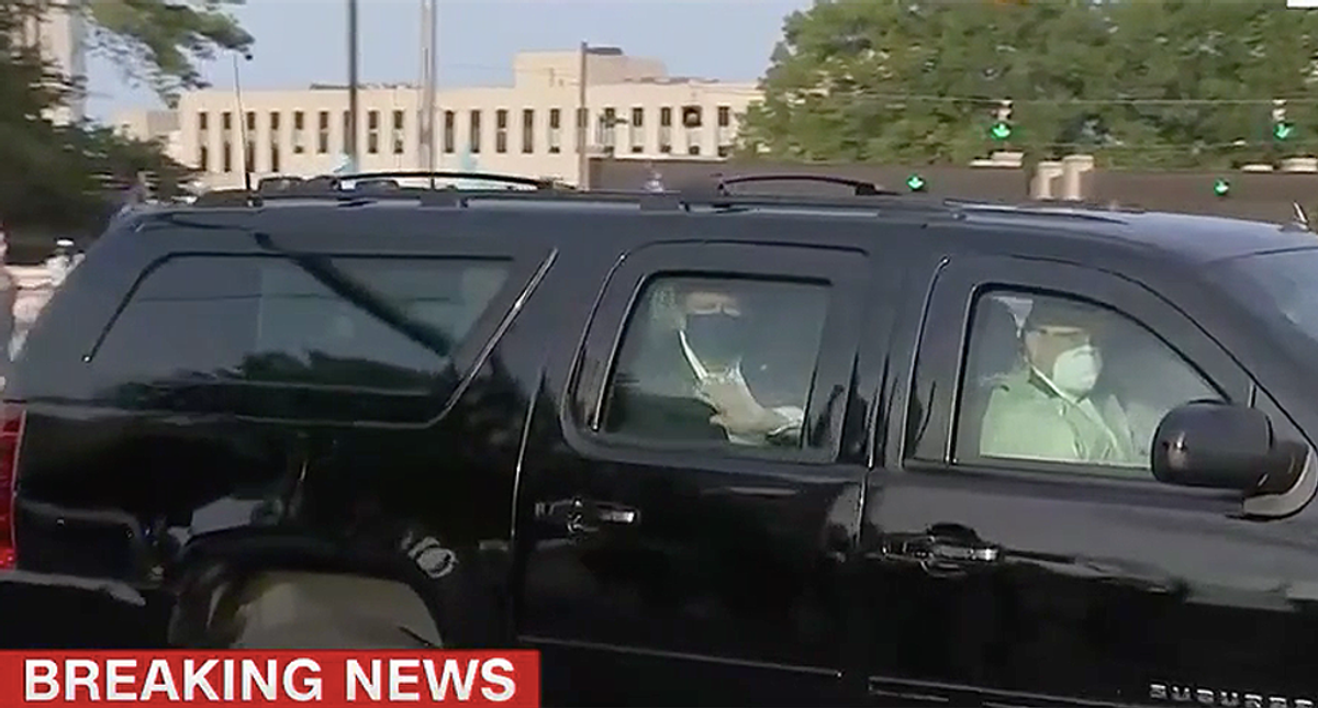 Trump was so weak with COVID he dropped his overnight bag at Walter Reed after only carrying it a few feet: new book