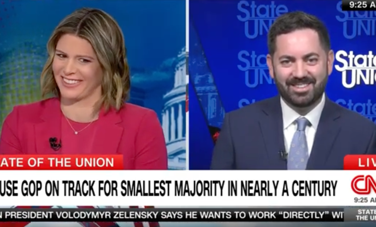 'No I in team': CNN host cracks up as Republican vows compromise in Congress