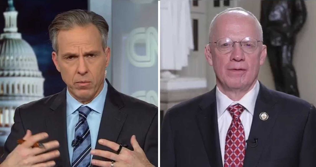 'It's Trump's economy': Jake Tapper takes GOP lawmaker to task with brutal fact check