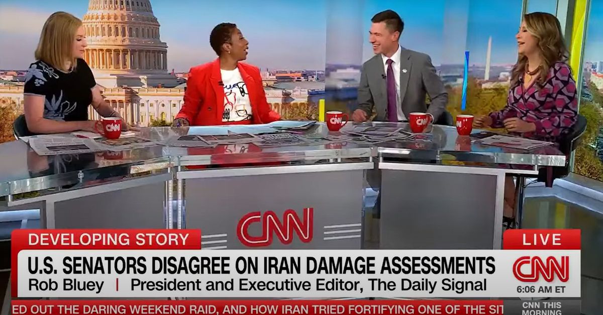 'You heard it here': CNN panel erupts in laughter over GOP analyst's Trump idea