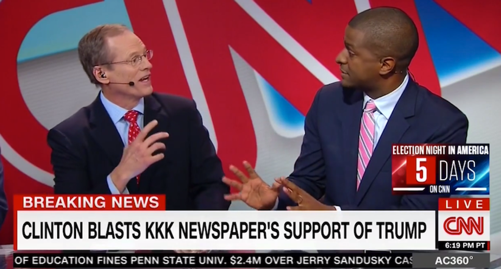 CNN panel goes off the rails when Jeffrey Lord claims the KKK was the military arm of the Democratic party