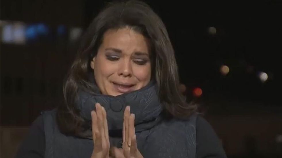 WATCH: CNN correspondent bursts into tears while reporting on COVID death toll in California