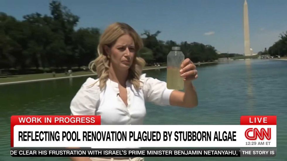 'Obsessed!' MAGA goes berserk as CNN tests water in Trump's Reflecting Pool fiasco