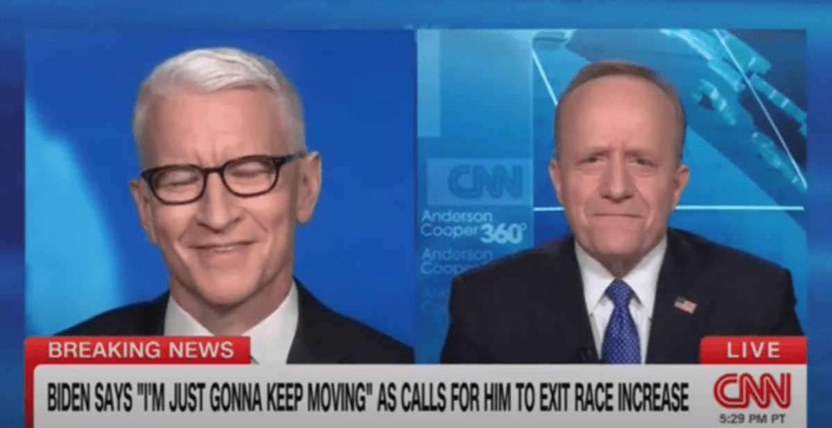Anderson Cooper cracks up as guest flubs name in jest: 'Anyone could do that, Tucker'