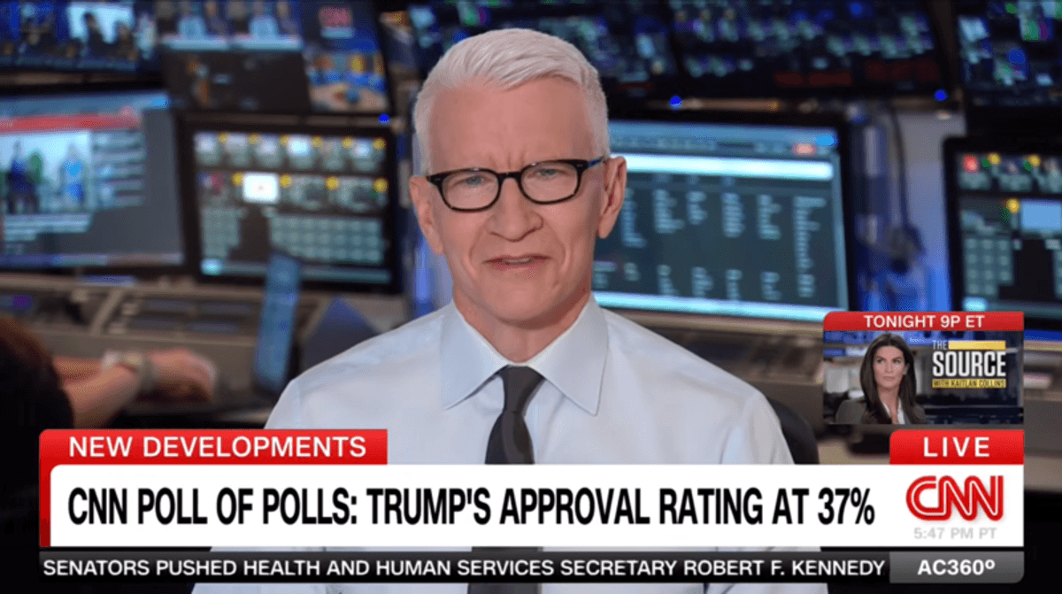 Anderson Cooper laughs as CNN kills GOP strategist's mic mid-defense of Trump